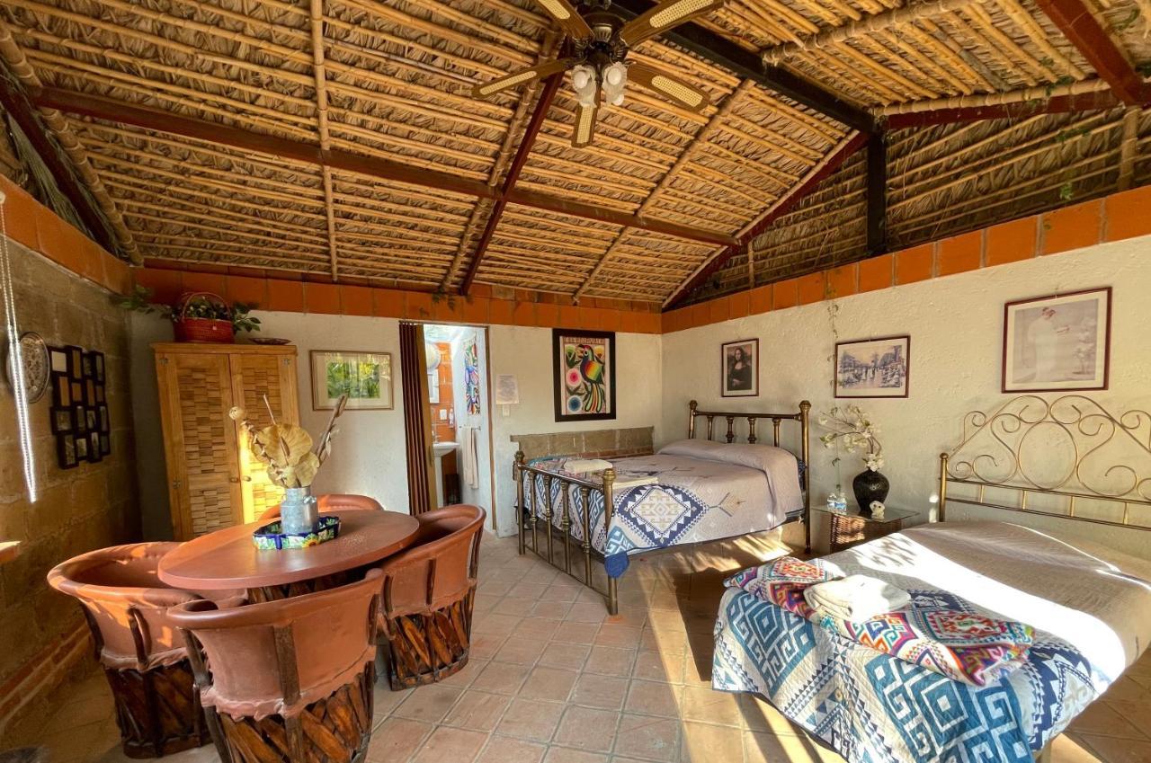 Jardin Quinta Las Fuentes Cabanas, Valsequillo. Puebla Ngoại thất bức ảnh