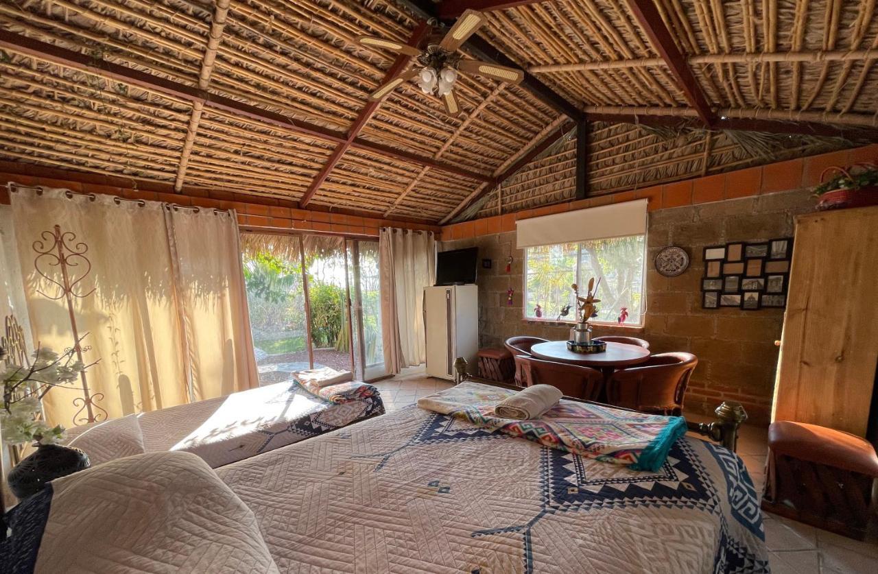 Jardin Quinta Las Fuentes Cabanas, Valsequillo. Puebla Ngoại thất bức ảnh