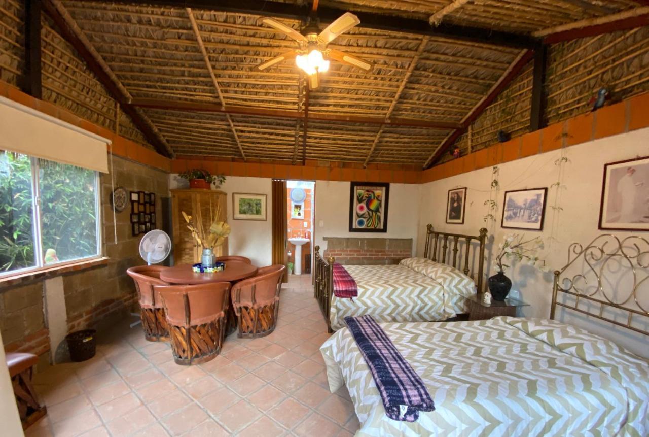 Jardin Quinta Las Fuentes Cabanas, Valsequillo. Puebla Ngoại thất bức ảnh